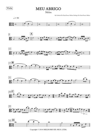 Meu Abrigo (arr. César Bortolucci)
