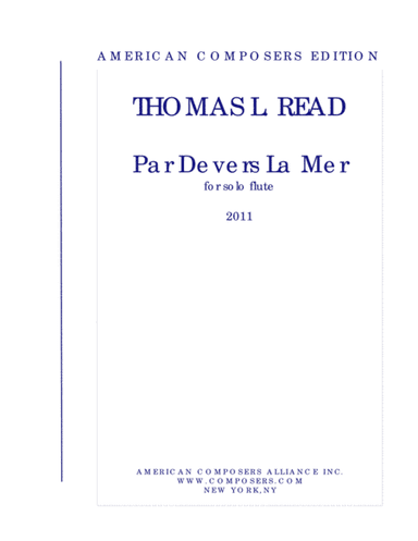 [Read] Par Devers La Mer