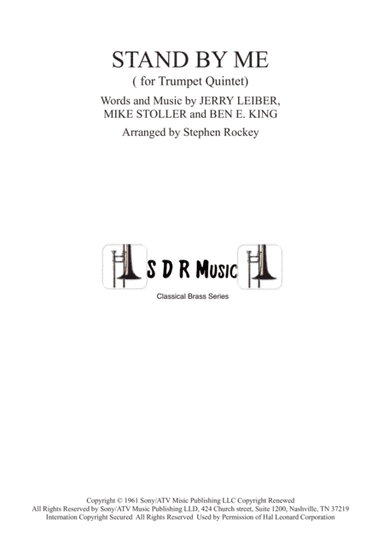 Stand By Me (arr. Stephen Rockey)