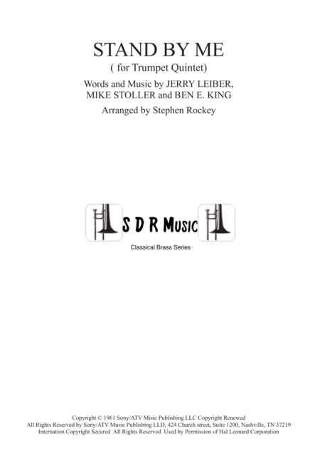 Stand By Me (arr. Stephen Rockey)