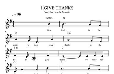 GIVE THANKS