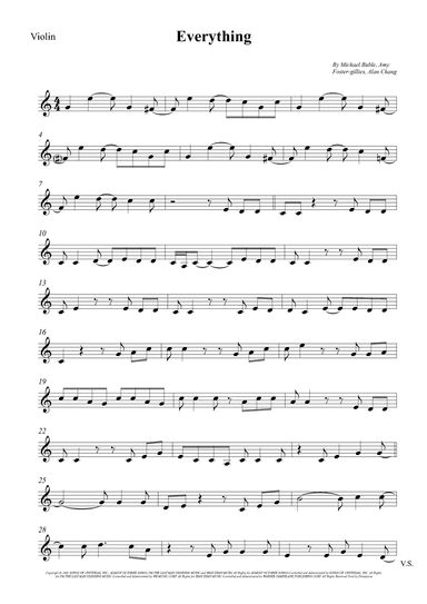 Everything (arr. Wesley S. SIlva)