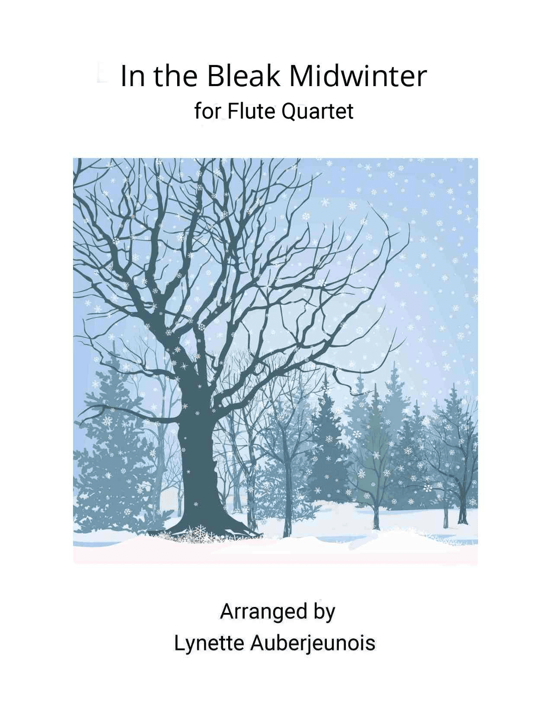 In the Bleak Midwinter - Flute Quartet (arr. Lynette Auberjeunois)