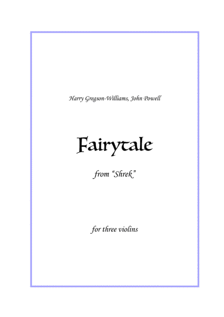Fairytale Opening (arr. Ludovica Lanaro)