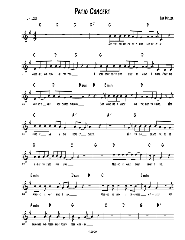 Patio Concert