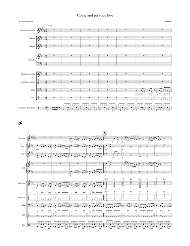 Come And Get Your Love (arr. Eduardo Ruiz)