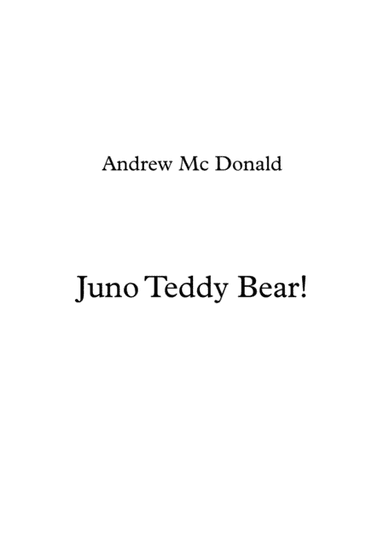 Juno Teddy Bear!