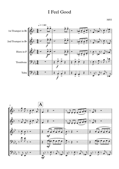 I Got You (i Feel Good) (arr. MFZ)