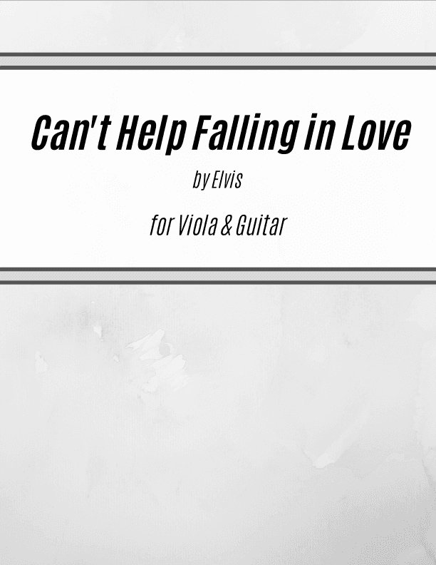 Can't Help Falling In Love (arr. Kenneth Pasciak)