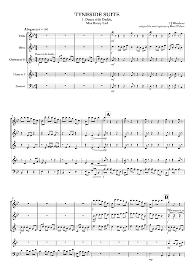 A Tyneside suite (arr. David Tallent)