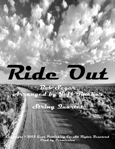 Ride Out (arr. Jeff Tincher)