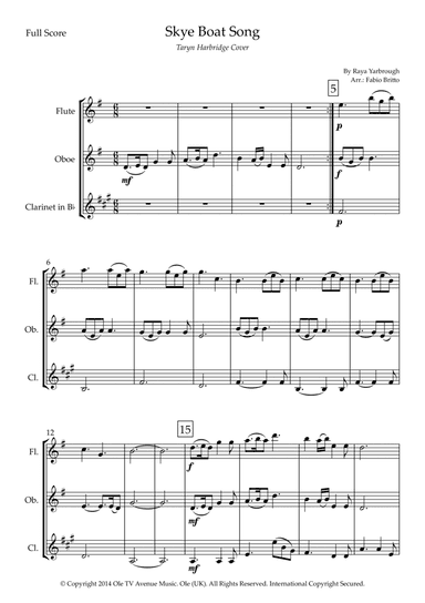 Skye Boat Song (arr. Fabio Britto)