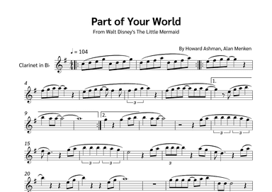 Part Of Your World (arr. Jackson Spindler)
