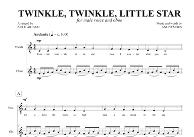Twinkle Twinkle Little Star (arr. Art.o Artaud)