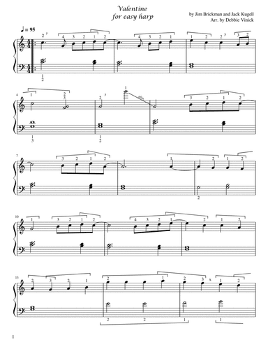 Valentine (arr. Debbie Vinick)