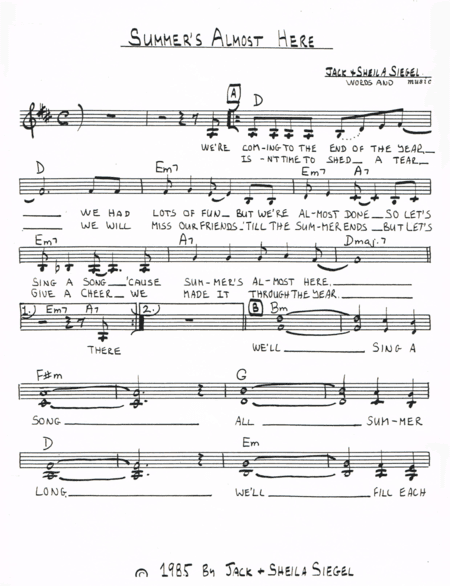 Summer's Almost Here