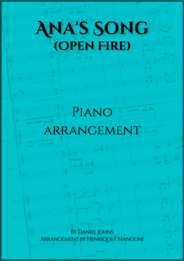 Ana's Song (open Fire) (arr. Henrique F Mangoni)
