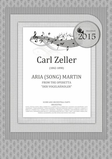 ARIA (SONG) MARTIN from the operetta "Der Vogelhändler" (arr. Igor Zugrov For Concert Band)