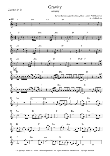 Gravity (arr. Fabio Britto)
