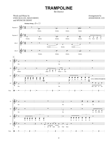 Trampoline (arr. Adam Bock)