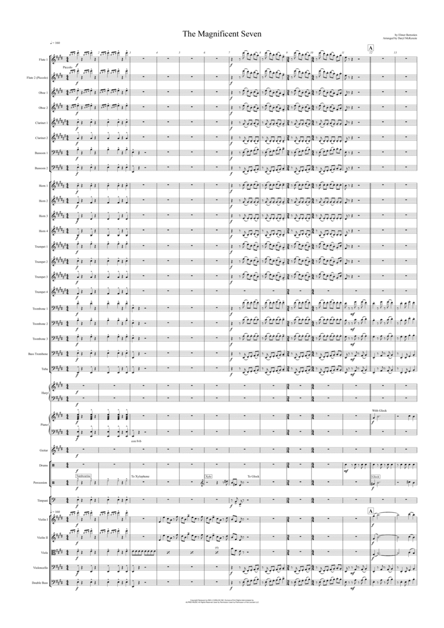 The Magnificent Seven (arr. Daryl McKenzie)
