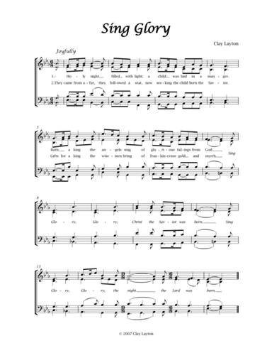 Sing Glory