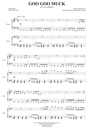 Goo Goo Muck (arr. Art.o Artaud)