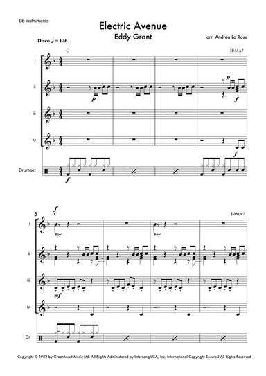 Electric Avenue (arr. Andrea La Rose)
