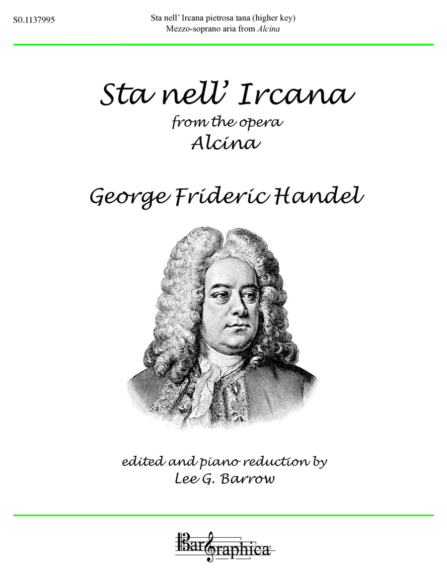 Sta nell’ Ircana (higher key) (arr. (Editor) Lee G. Barrow)