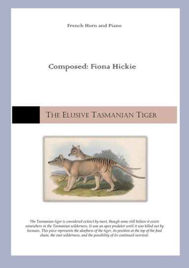 The Elusive Tasmanian Tiger