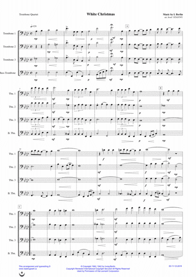 White Christmas (arr. Josef Štastný)