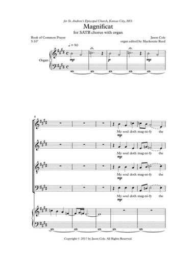 Magnificat and Nunc Dimittis