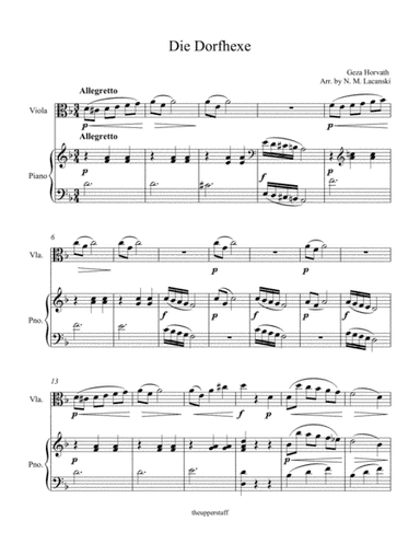 Die Dorfhexe (arr. Nick Lacanski)