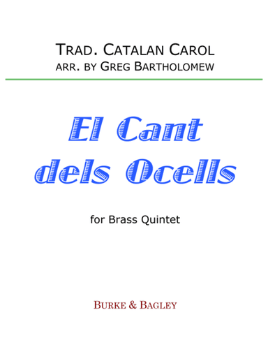 El Cant dels Ocells (arr. Greg Bartholomew)