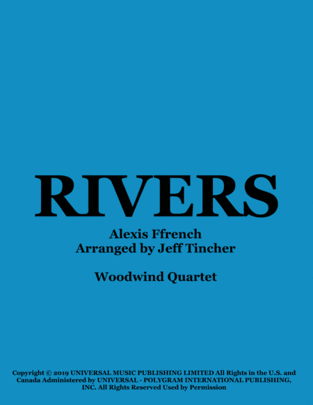 Rivers (arr. Jeff Tincher)