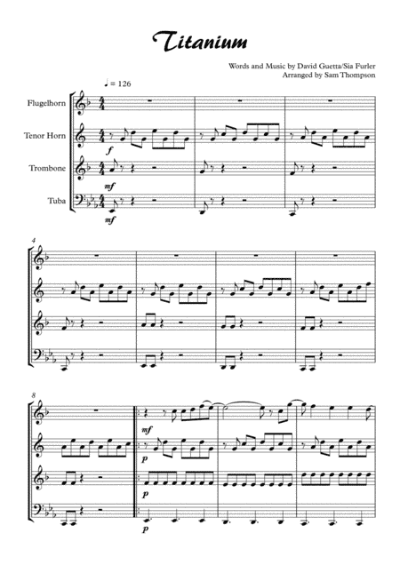 Titanium (arr. Samuel Thompson)