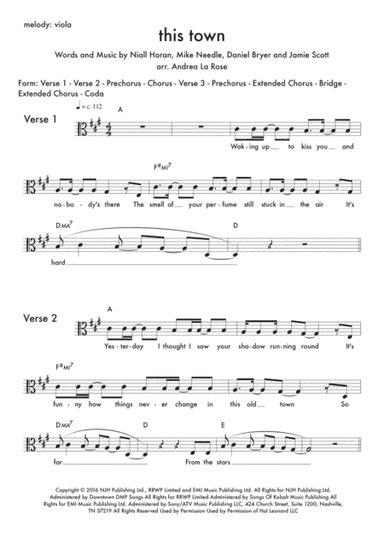 This Town (arr. Andrea La Rose)