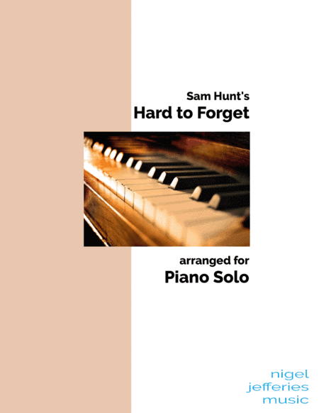 Hard To Forget (arr. Nigel Jefferies)