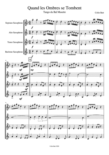 Quand Les Ombres se Tombent