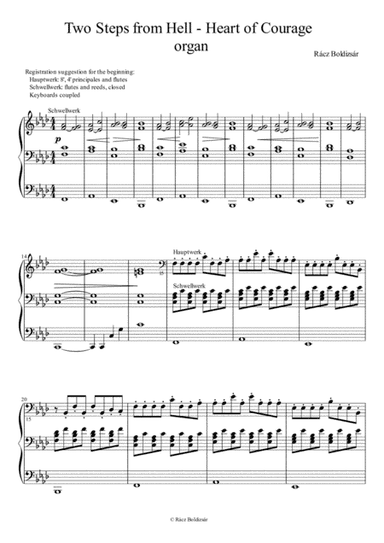Two Steps from Hell - Heart of Courage organ version