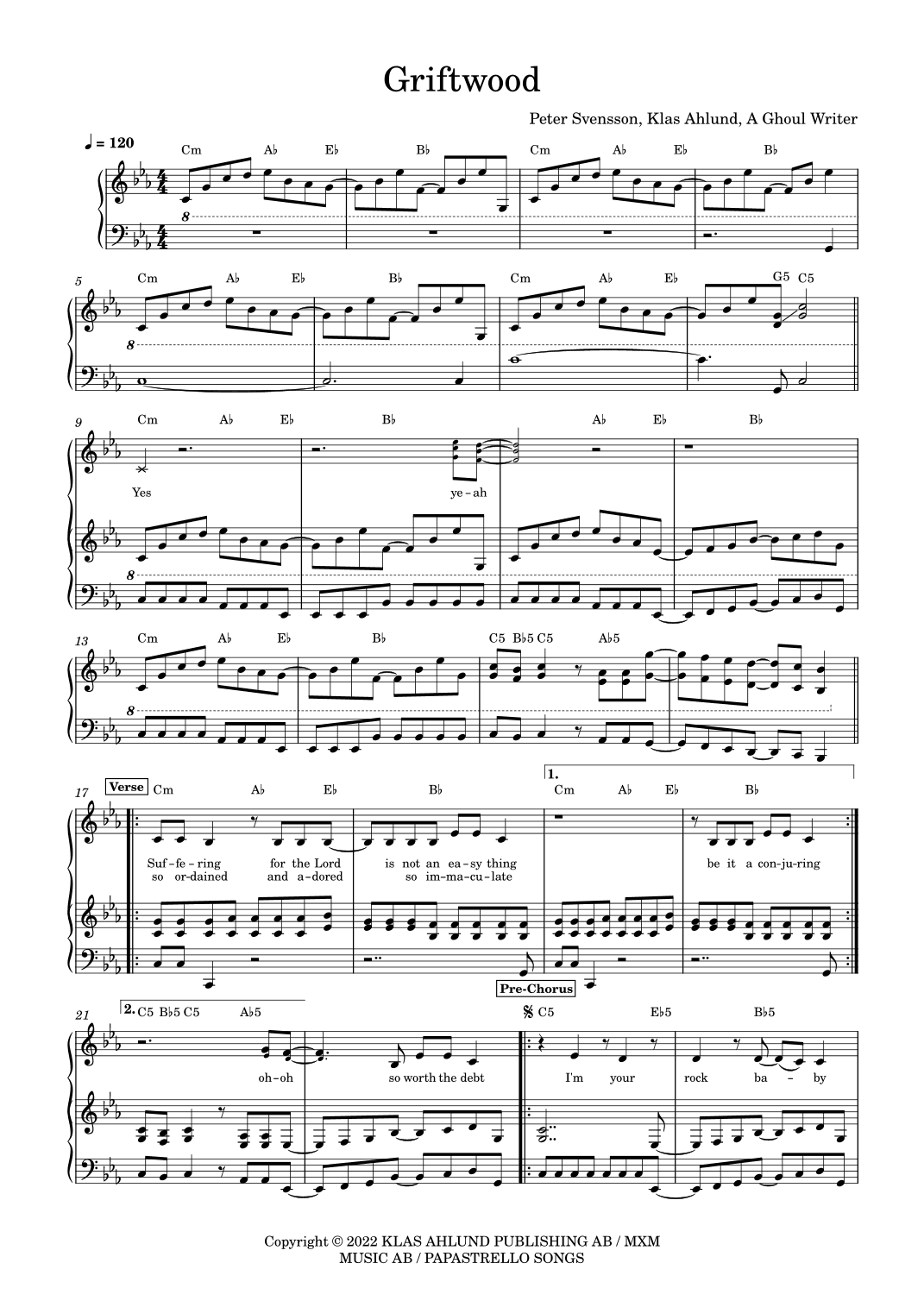 Griftwood (arr. Jussi Kontinen)