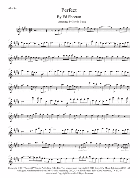 Perfect (arr. Kevin Busse)