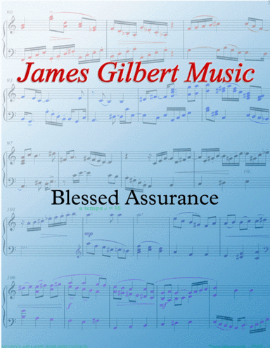 Blessed Assurance (arr. James Gilbert)