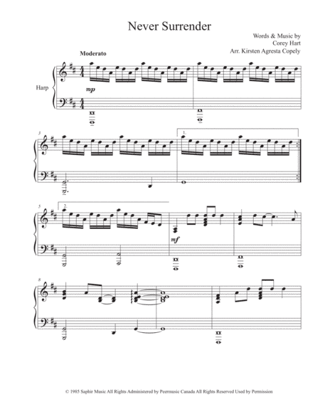 Never Surrender (arr. Kirsten Agresta Copely)