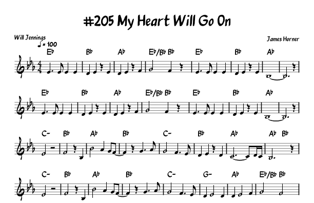 My Heart Will Go On (love Theme From 'titanic') (arr. John Fries)