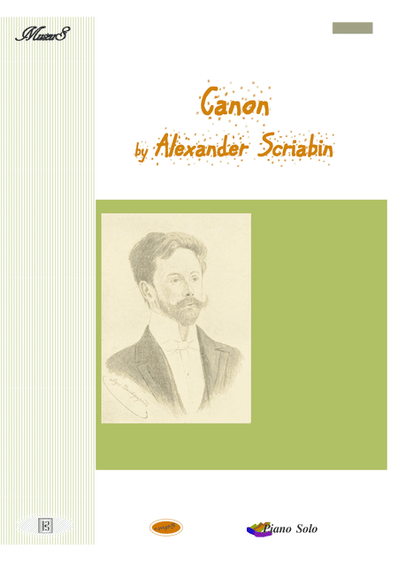 Canon piano solo by Alexander Scriabin (arr. PianoSheetNow)