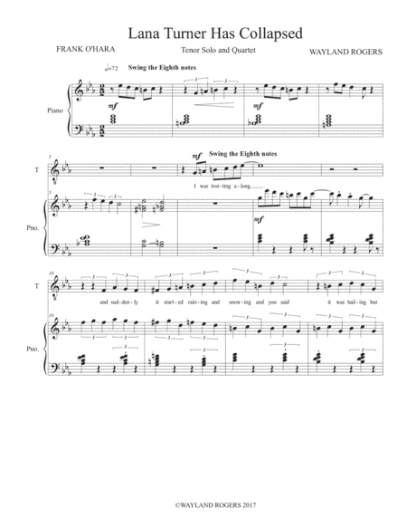 lana turner has collapsed!