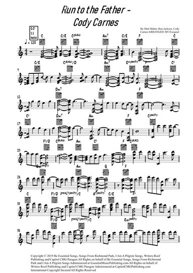 Run To The Father (arr. BY EZEQUIEL EDIÇÕES)
