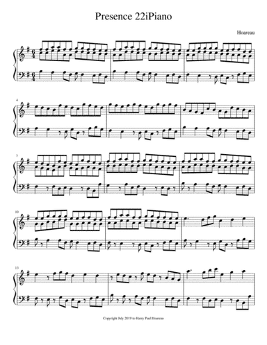Presence 22i Piano