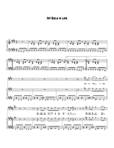 Hot Girls In Love (arr. Biegler)